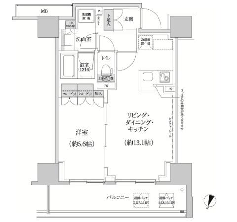 渋谷区本町４丁目のマンション