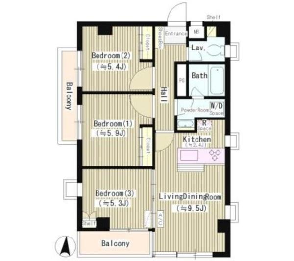 目黒区下目黒６丁目のマンション