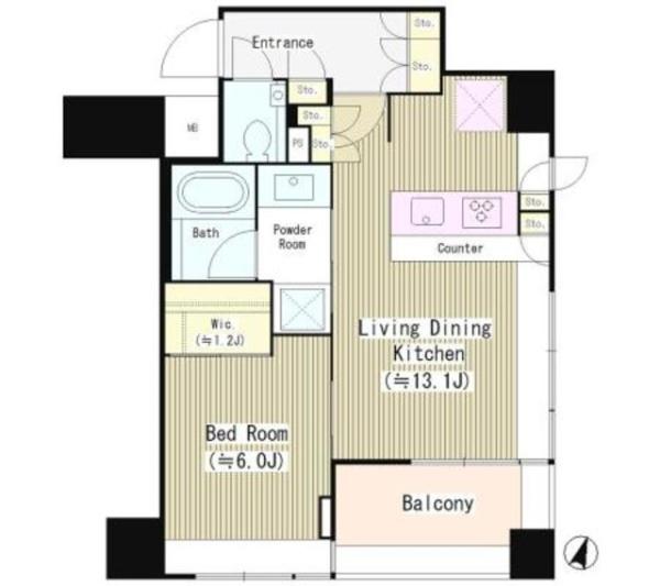港区西麻布１丁目のマンション