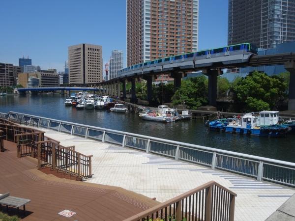 港区芝浦４丁目のマンション(芝浦西運河沿緑地)