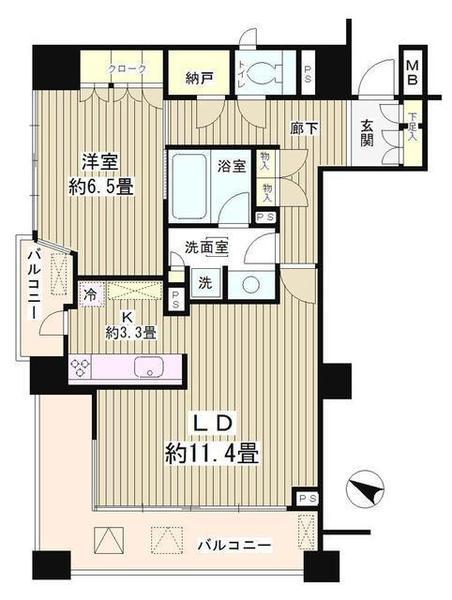 新宿区若松町のマンション