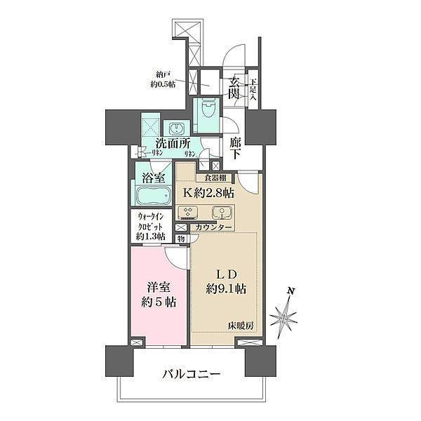 新宿区市谷本村町のマンション