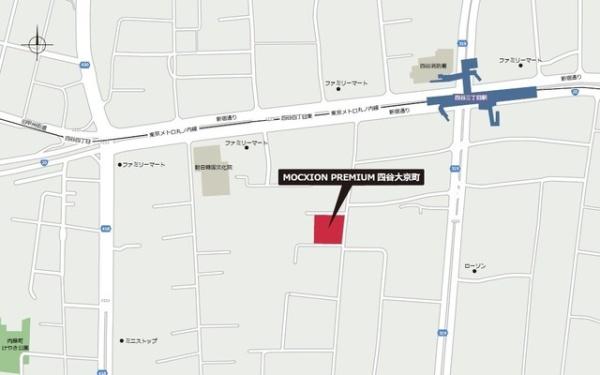 新宿区大京町のアパート