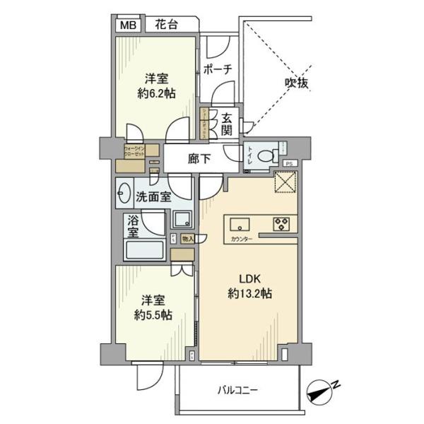 目黒区上目黒２丁目のマンション