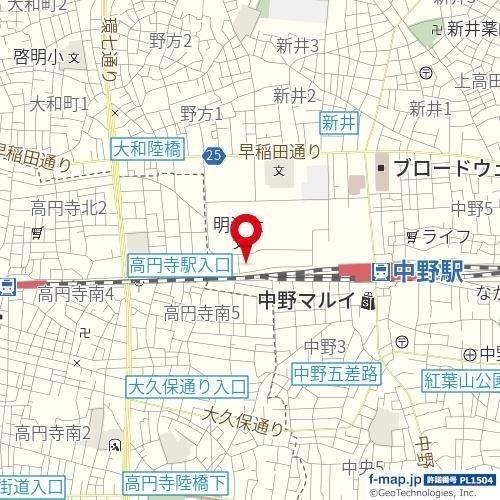 中野区中野４丁目のマンション