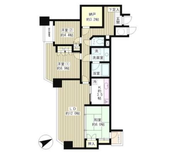 中央区明石町のマンション
