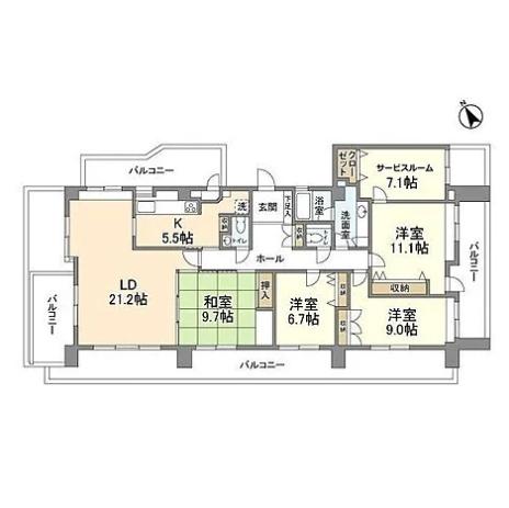 目黒区中目黒４丁目のマンション