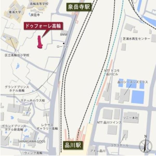 港区高輪２丁目のマンション