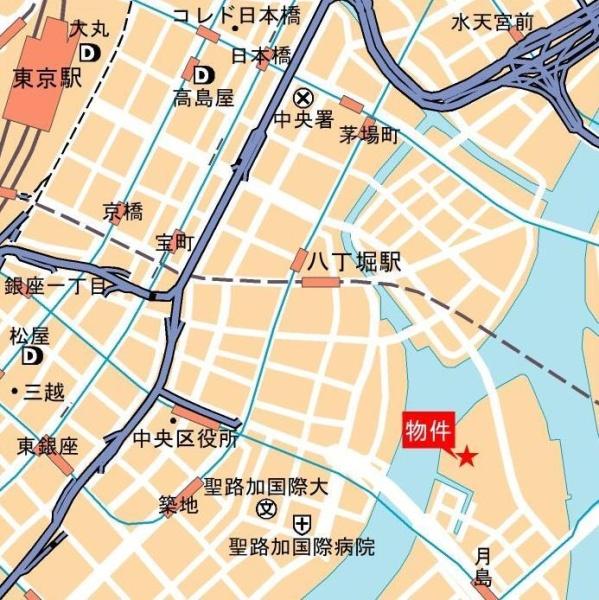 中央区佃１丁目のマンション