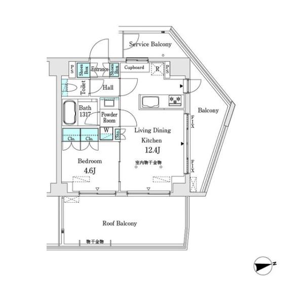 新宿区市谷仲之町のマンション