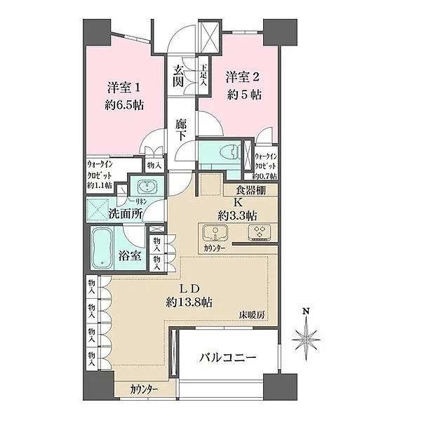 新宿区山吹町のマンション