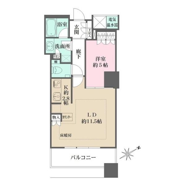 新宿区西新宿５丁目のマンション