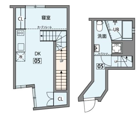新宿区赤城下町のアパート