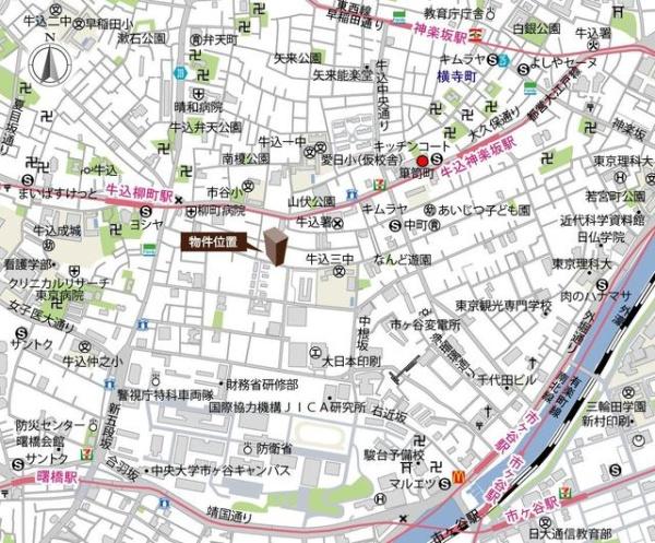 新宿区二十騎町のマンション