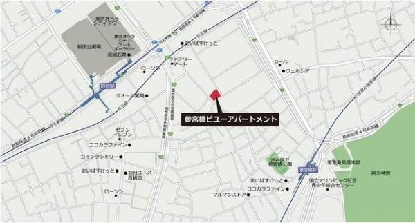 渋谷区代々木４丁目のマンション