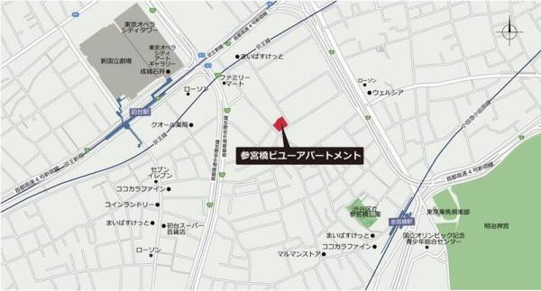 渋谷区代々木４丁目のマンション