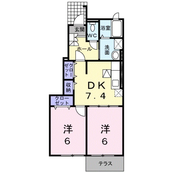 エヴァーアトラス(間取り)