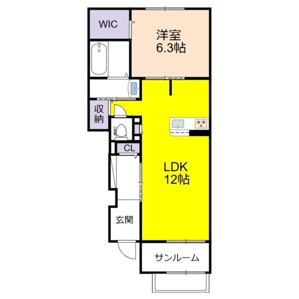 カーサ アリエッタ(間取り)