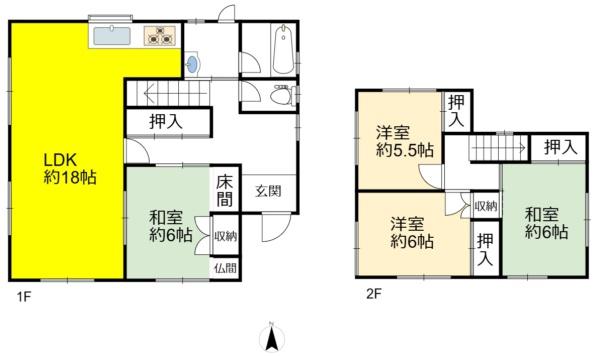 小野寺町貸家
