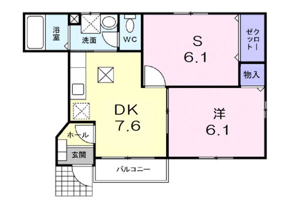 エフインフィニート(間取り)