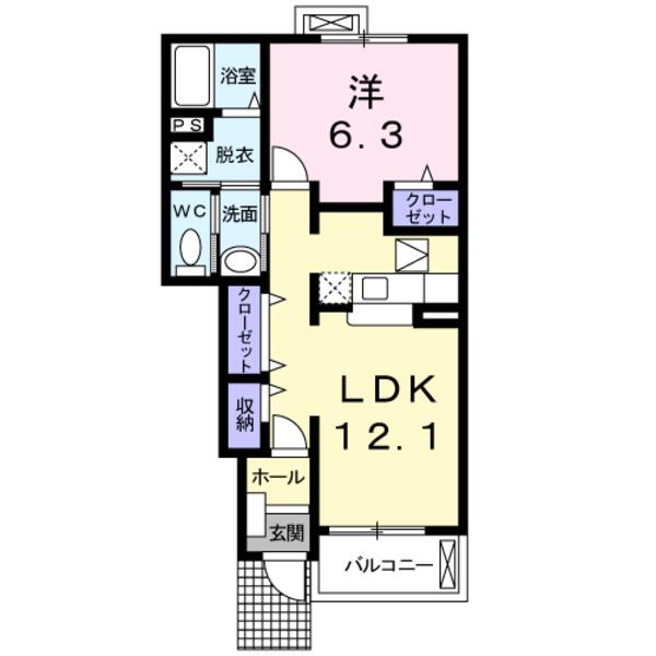 ソル・レヴェンテ ドゥーエ(間取り)