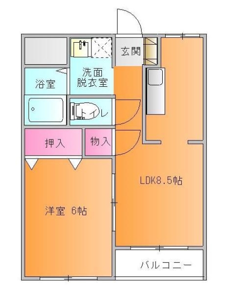 レインボーサウス　A棟