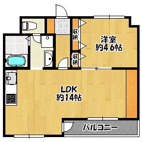 アパートメント二階