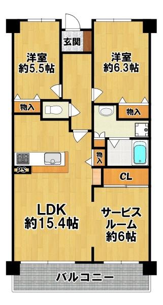 サンディ・パークスⅢ番館