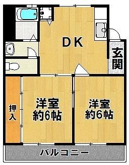 ハイツ芝(間取り)