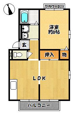 エステートピア北町　Ｂ棟