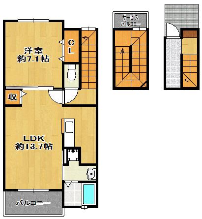 グリーンコート西田Ⅱ