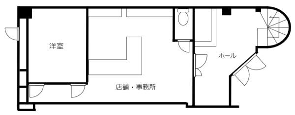 高次１丁目　店舗・事務所　１階