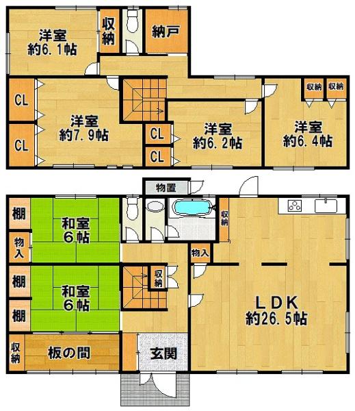 藤原台北町６丁目戸建
