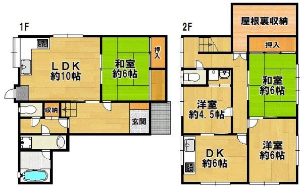長尾町上津貸家(母屋)