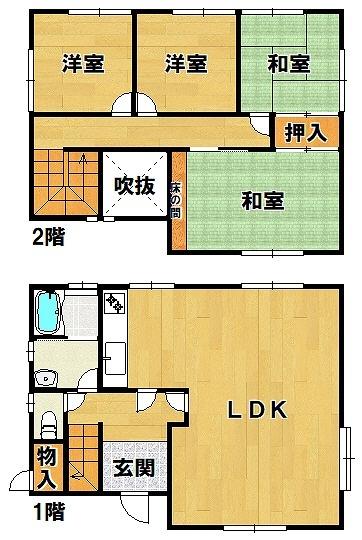 北六甲台１丁目貸家