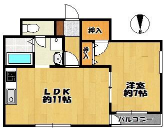 アパートメント二階