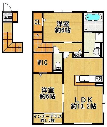 ロイヤルタウン篠山口　Ｃ棟