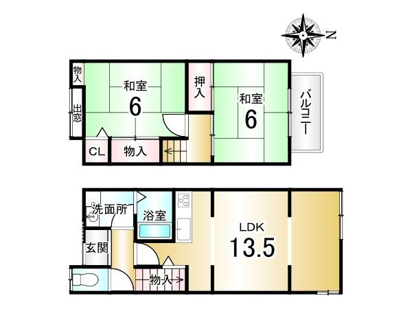 醍醐外山街道町＿貸家
