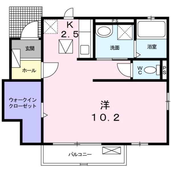 メゾン　アンソレイエＢ