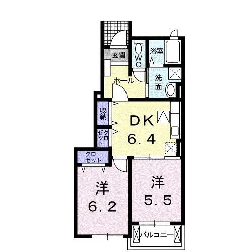 倉敷市西阿知町のアパート