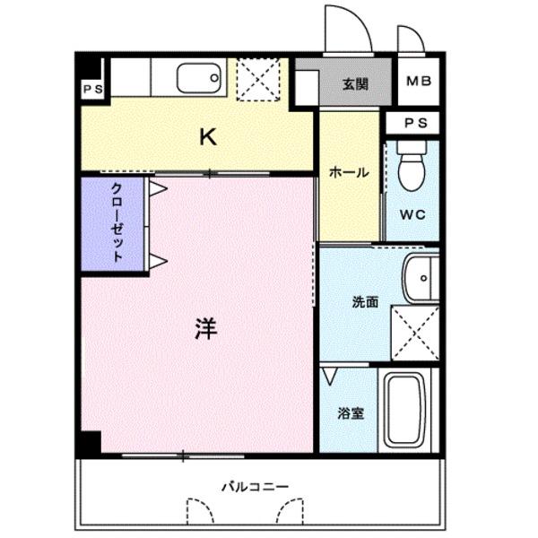 レーベン中畝３　Ａ