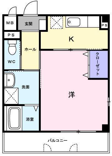 レーベン中畝３　Ａ