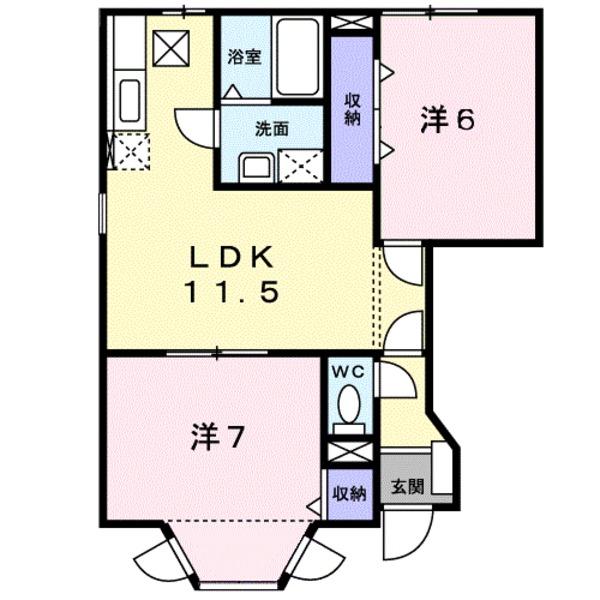 レーベン中畝　Ａ