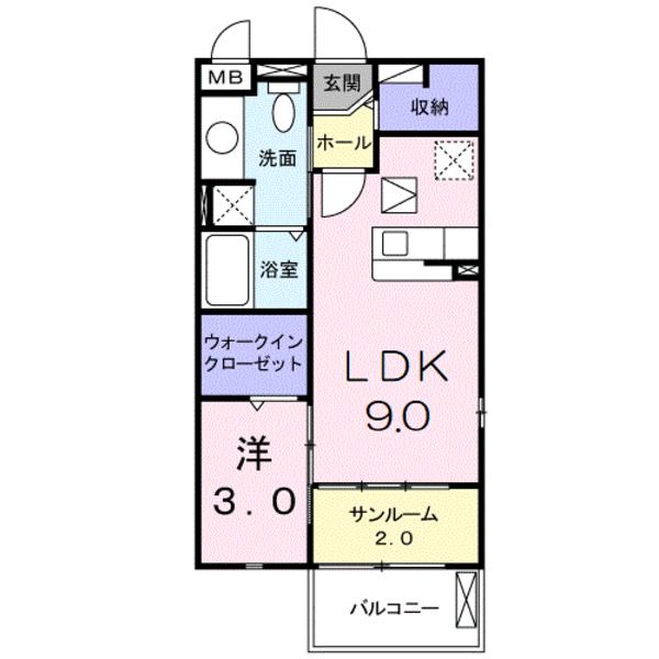 アルコバレーノ(間取り)
