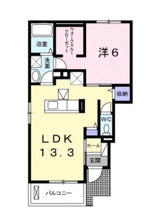 プレザントA(間取り)