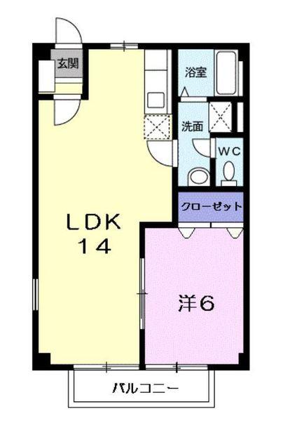 総社市総社のアパート