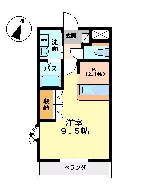 倉敷市羽島のアパート