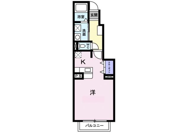 倉敷市四十瀬のアパート
