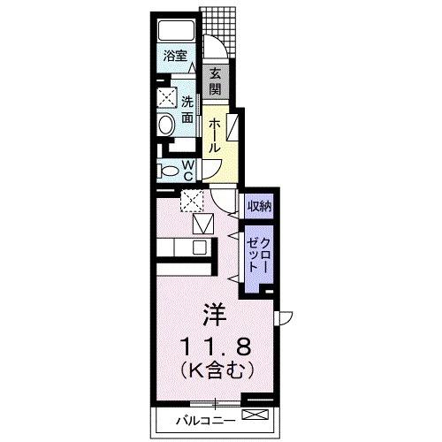 クレール弐番館(間取り)