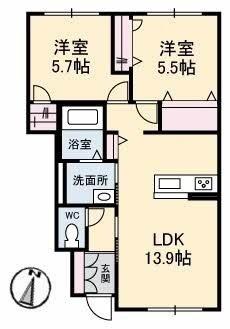 ベルブランシュ笹沖　Ａ棟